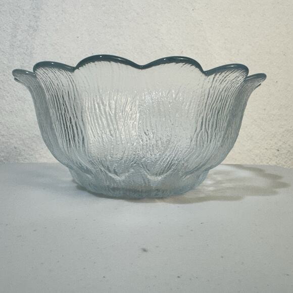VTG Holmegaard Sidse Werner Glass Flower Bowl Copenhagen SW Brugkunst Danish - Picture 3 of 9